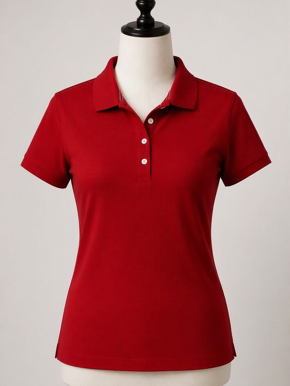 St. John’s Bay Classic Polo – Women’s Medium – Red